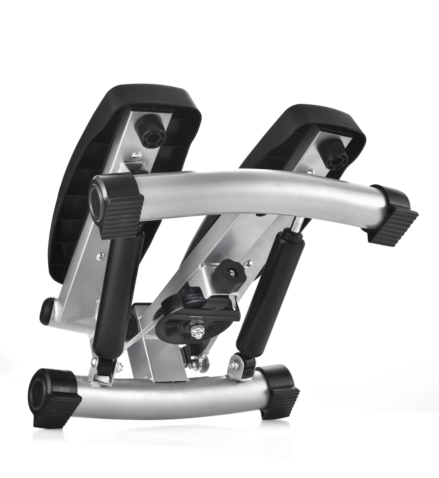 8711 Steppers for Exercise at Home,Adjustable Height Mini Stepper with Resistance Bands,Stair Stepper with 330lbs Loading Capacity,Twist Stepper Portable Exercise Equipment for Full Body Workout