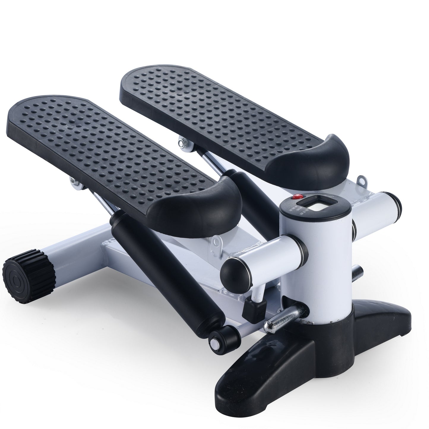 8701 Fitness Steppers for Exercise at Home, Mini Stair Stepper Machine with 350LB Maximum Capacity,Mini Stepper with Resistance Bands for Cardio Fitness Full Body Workout