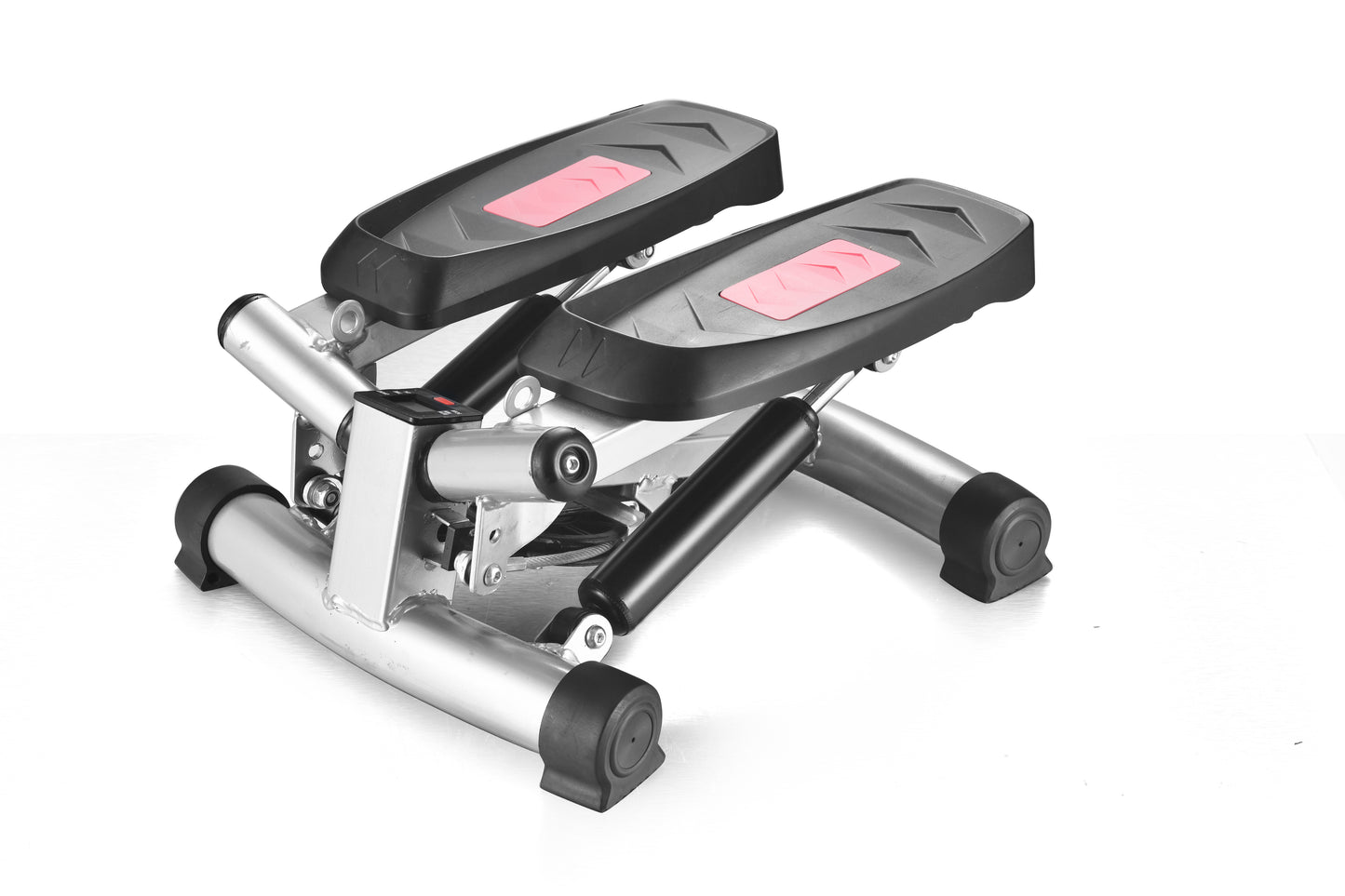 8711 Steppers for Exercise at Home,Adjustable Height Mini Stepper with Resistance Bands,Stair Stepper with 330lbs Loading Capacity,Twist Stepper Portable Exercise Equipment for Full Body Workout